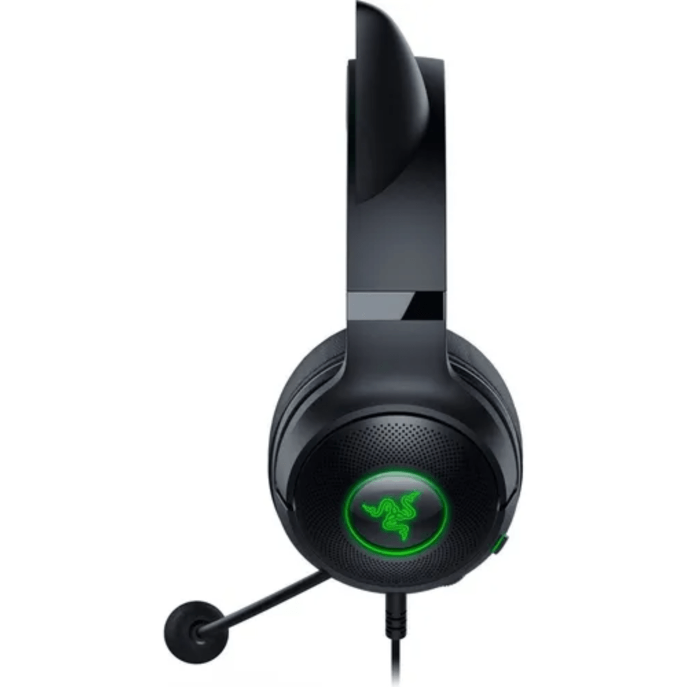 Imagen 2 del producto Audífono gamer Razer Kraken Kitty V2 Chroma USB, con micrófono y cancelación de ruido, negro