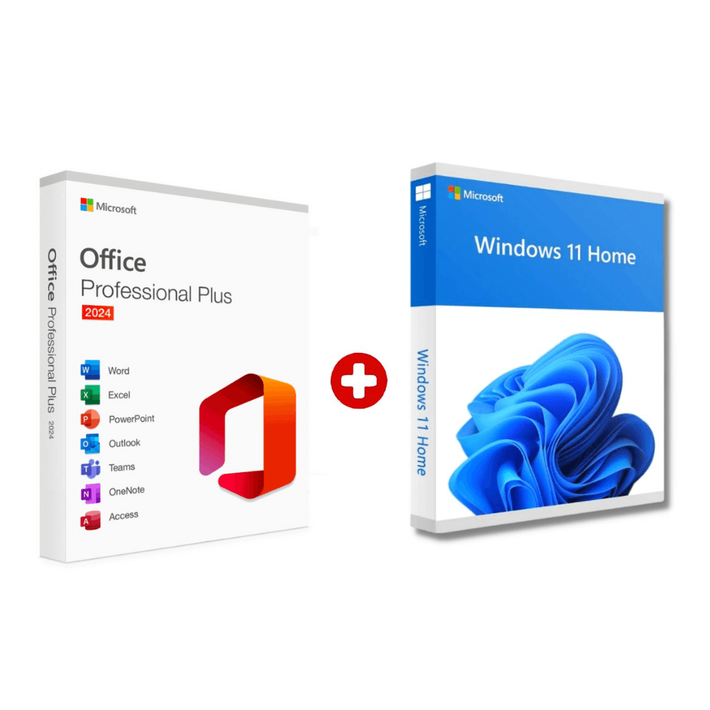 Licencia digital Windows 11 Home + Office 2024 LTSC Professional Plus, 1 dispositivo, compatible con Windows 11, duración permanente