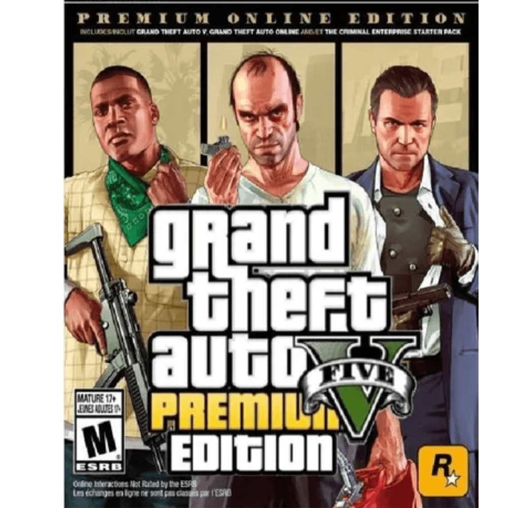 Imagen 1 del producto Juego digital: GTA V Premium Online Edition (PC - Rockstar Launcher), duración Permanente, Windows 10 y 11