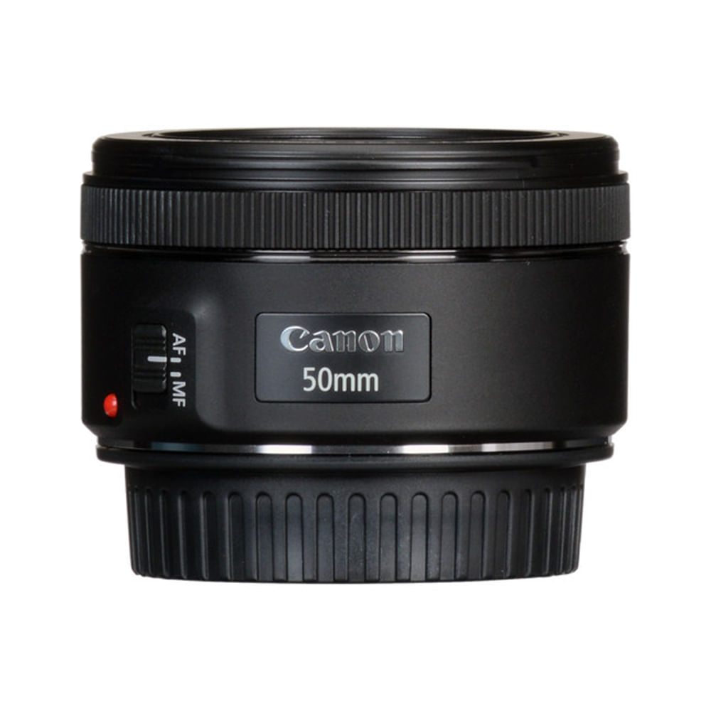 Imagen 2 del producto Lente Canon EF 50mm f/1.8 STM, apertura f/1.8, formato completo, revestimiento Super Spectra, enfoque automático STM, negro