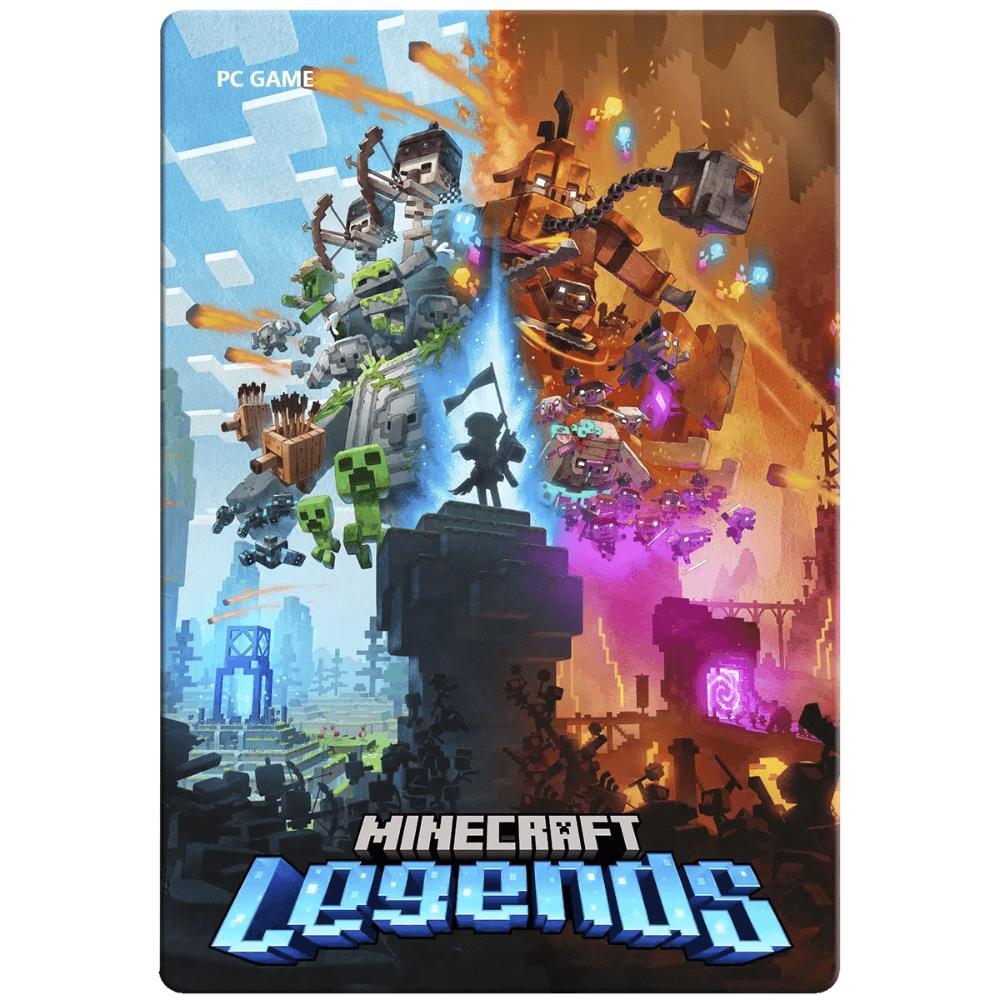Juego digital: Minecraft Legends (PC - Microsoft Store), duración permanente, compatible Windows 10 y 11