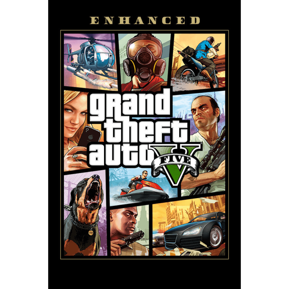 Imagen 1 del producto Juego digital: Grand Theft Auto V Enhanced (PC - Rockstar Launcher), duración permanente, compatible Windows 10 y 11