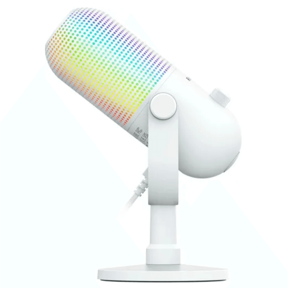 Imagen 2 del producto Micrófono Razer Seiren V3 Chroma, USB, supercardioide, condensador, blanco
