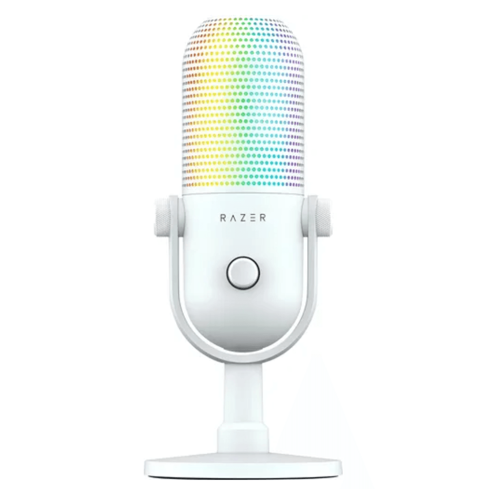 Imagen 1 del producto Micrófono Razer Seiren V3 Chroma, USB, supercardioide, condensador, blanco