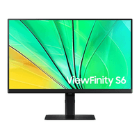 Monitor plano Samsung 24"" ViewFinity S6 LS24D600EALXPE, Panel IPS, QHD (2560x1440), 100Hz, 5ms, entradas HDMI