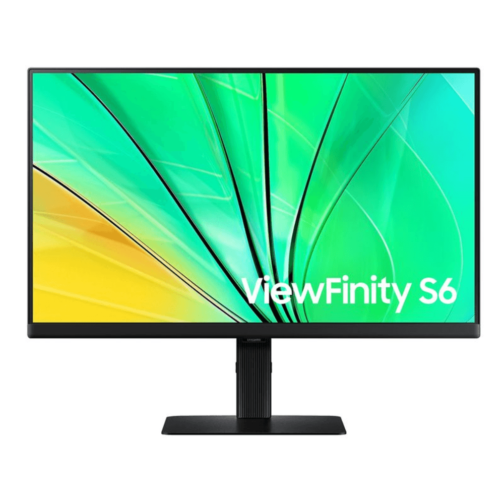 Monitor plano Samsung 24" ViewFinity S6 LS24D600EALXPE, Panel IPS, QHD (2560x1440), 100Hz, 5ms, entradas HDMI