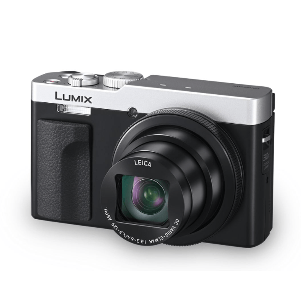 Cámara Panasonic digital Lumix Point and Shoot DC-ZS99, 20.3 MP, Venus Engine, pantalla táctil LCD, flash integrado, negro