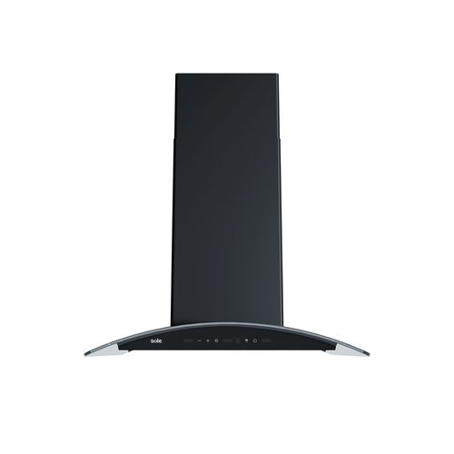 Campana Sole Venus Ink 60cm, 4 niveles de absorción, Touch Free, LED, ducto o recirculante, negro