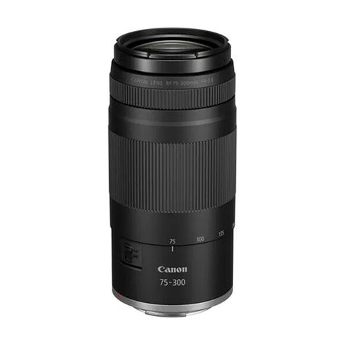 Lente Canon RF 75-300mm f4-5.6, negro