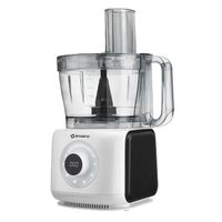 Procesador de alimentos Imaco FP416A, 1000W, bowl 2 litros, cuchillas acero inoxidable, , panel digital, negro