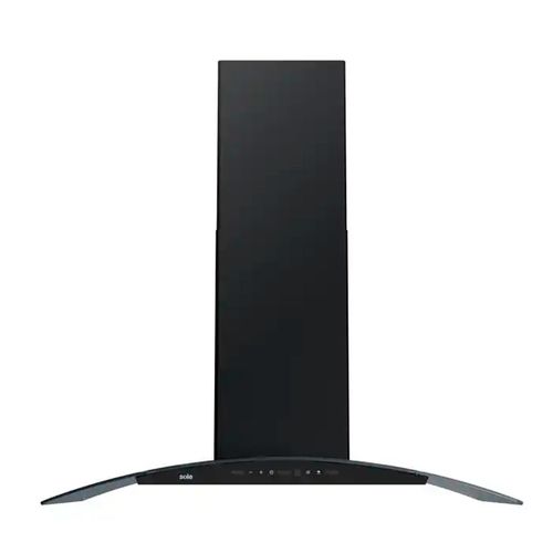 Campana decorativa Sole Venus Ink 90cm, 980 m³/h, Touch Free, 4 niveles, Booster, LED, negro