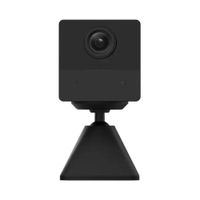 Cámara inteligente para interior Ezviz CB2 Full HD 1080p Wi-Fi, batería recargable 2000 mAh, visión nocturna, negro