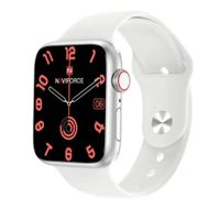 Smartwatch Naviforce Nt15 blanco, LTPO OLED, presión arterial, oxígeno, GPS, llamadas, app deportiva