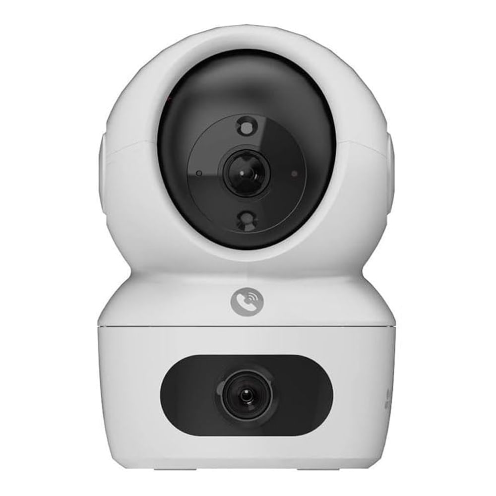 Cámara de seguridad WiFi Ezviz H7C 2K para interiores, visión panorámica 360°, tecnología H.265, blanco