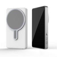 Pantalla selfie magnética para celular, compatible con iPhone/Android, montaje rápido con imán, conexión inalámbrica