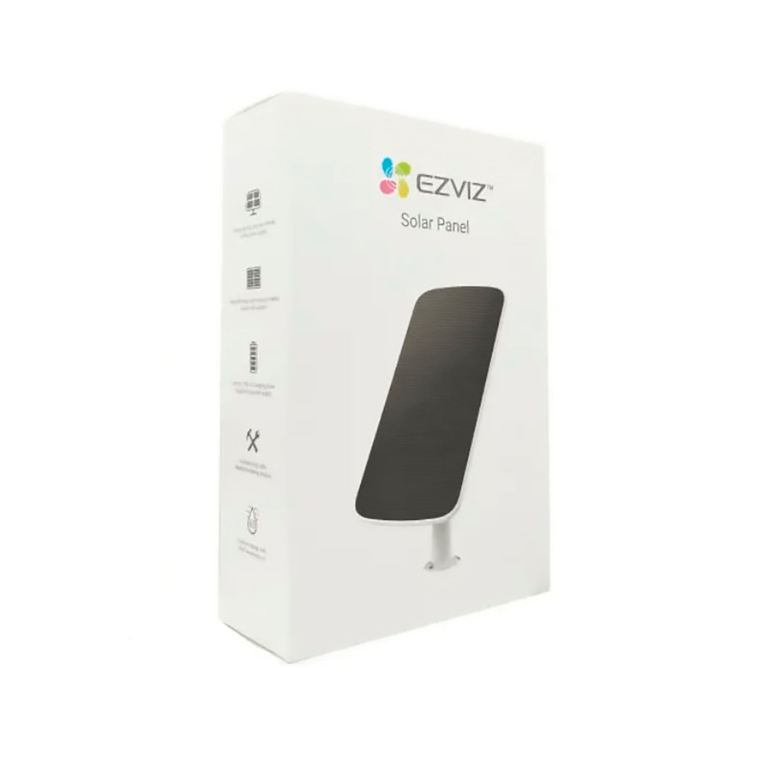 Imagen 2 del producto Panel solar de carga Ezviz IP65 6W, negro