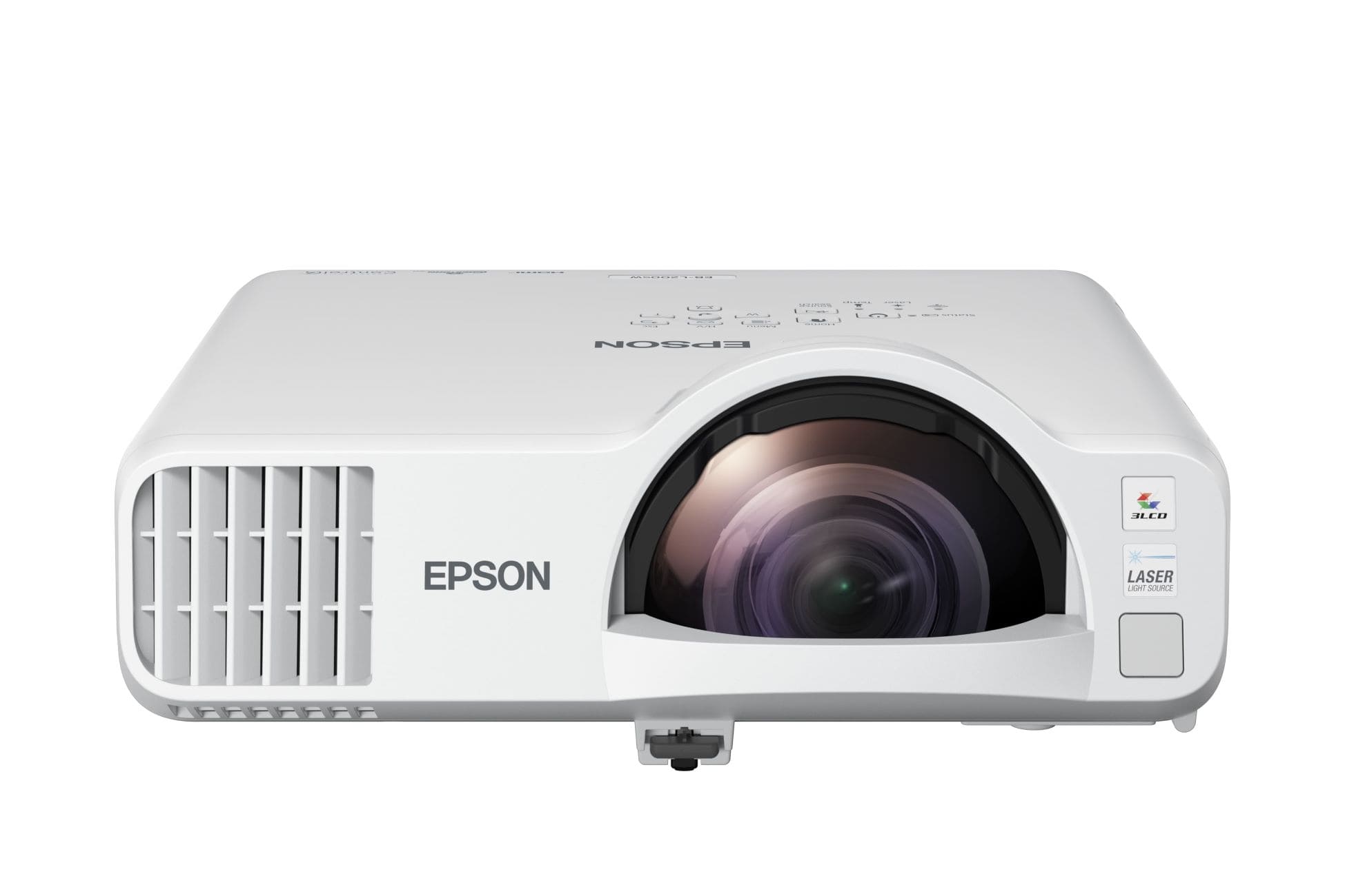 Proyector Epson PowerLite L200SW, láser 3LCD WXGA, 3800 lúmenes, corto alcance, blanco