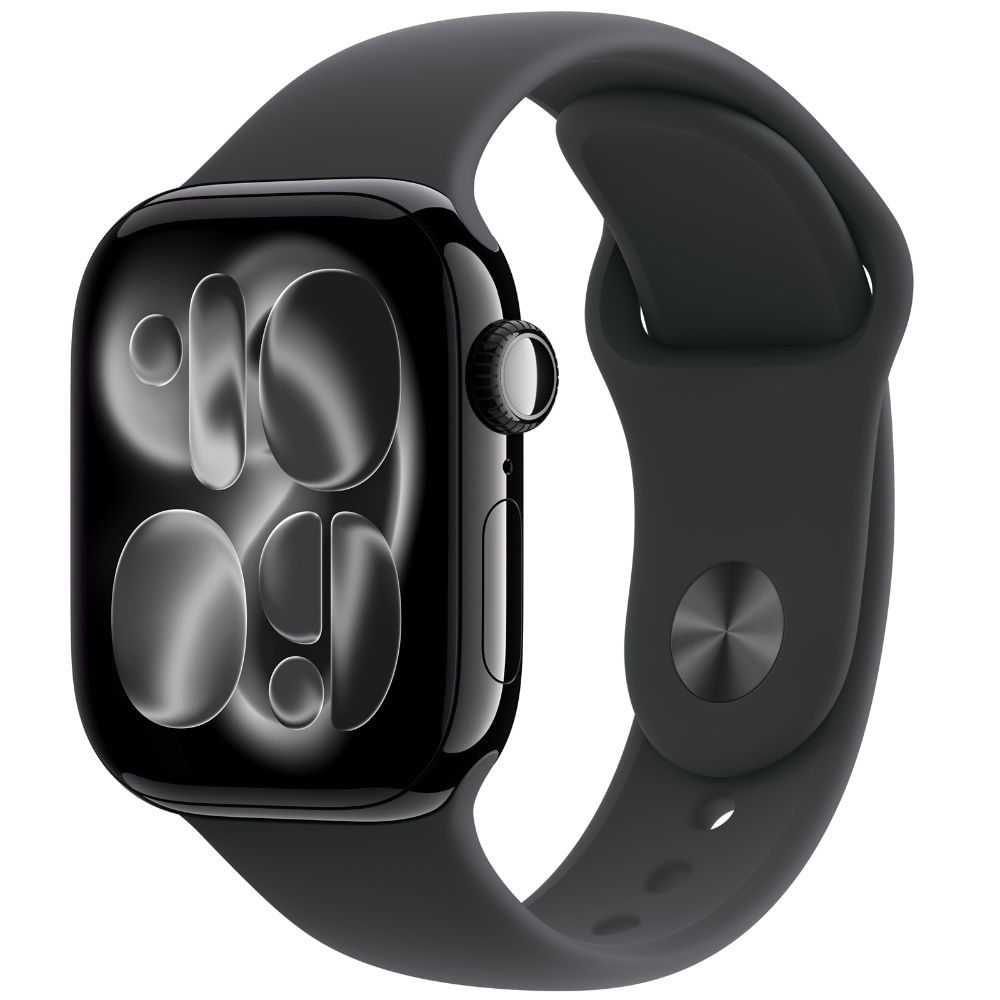 Imagen 1 del producto Smartwatch Apple Watch Series 11 pantalla 46MM, GPS, monitoreo avanzado, carga rápida, correa M/L, negro