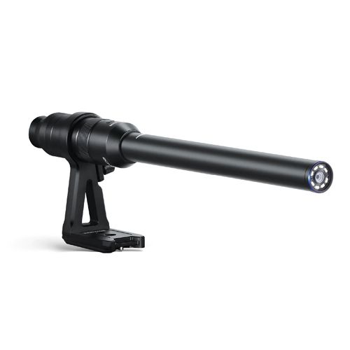 Lente de Sonda Neewer LS-51 Macro 2x, 18mm, gran angular 100°, luz LED integrada, sumergible, aluminio resistente, negro