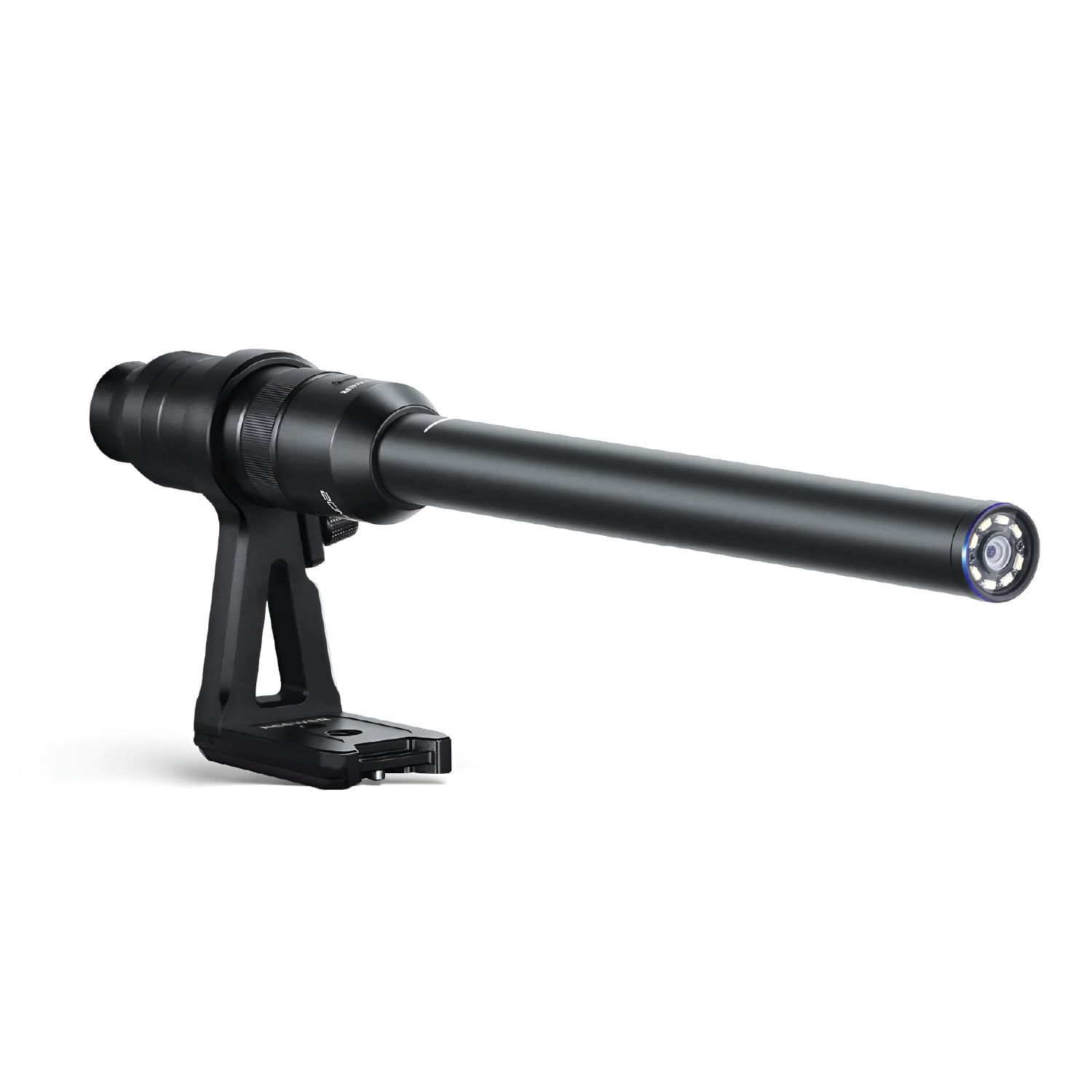 Lente de Sonda Neewer LS-51 Macro 2x, 18mm, gran angular 100°, luz LED integrada, sumergible, aluminio resistente, negro