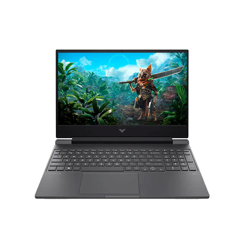 Laptop gamer HP Victus 15-FB3022LA 15.6" Ryzen 7-7445HS, 512GB SSD, 16GB RAM, RTX 4050 6GB, Win11, plateado - BT4F2LA