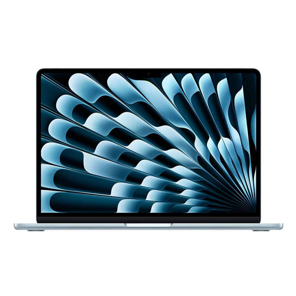 MacBook Air 13" Chip M4, CPU 10 núcleos, GPU de 8 núcleos, 256GB SSD, 16GB RAM, macOS, skyblue