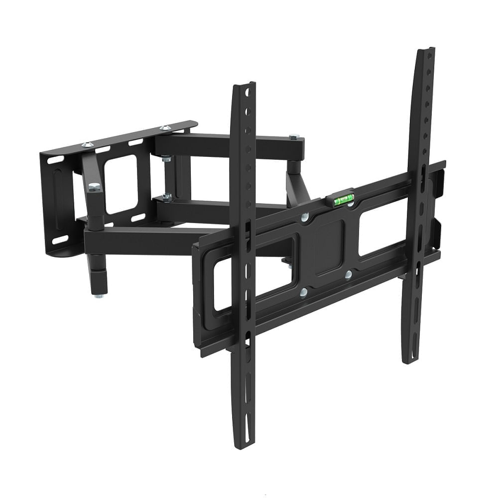 Rack para TV Expo Rack FP3065, 30"-65", soporte móvil plegable, doble brazo, VESA 200x100 a 400x400 mm, negro