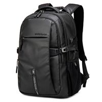 Mochila Arctic Hunter B00388 30L, compartimento laptop 16"", USB, antirrasguños, bolsillos múltiples, negro