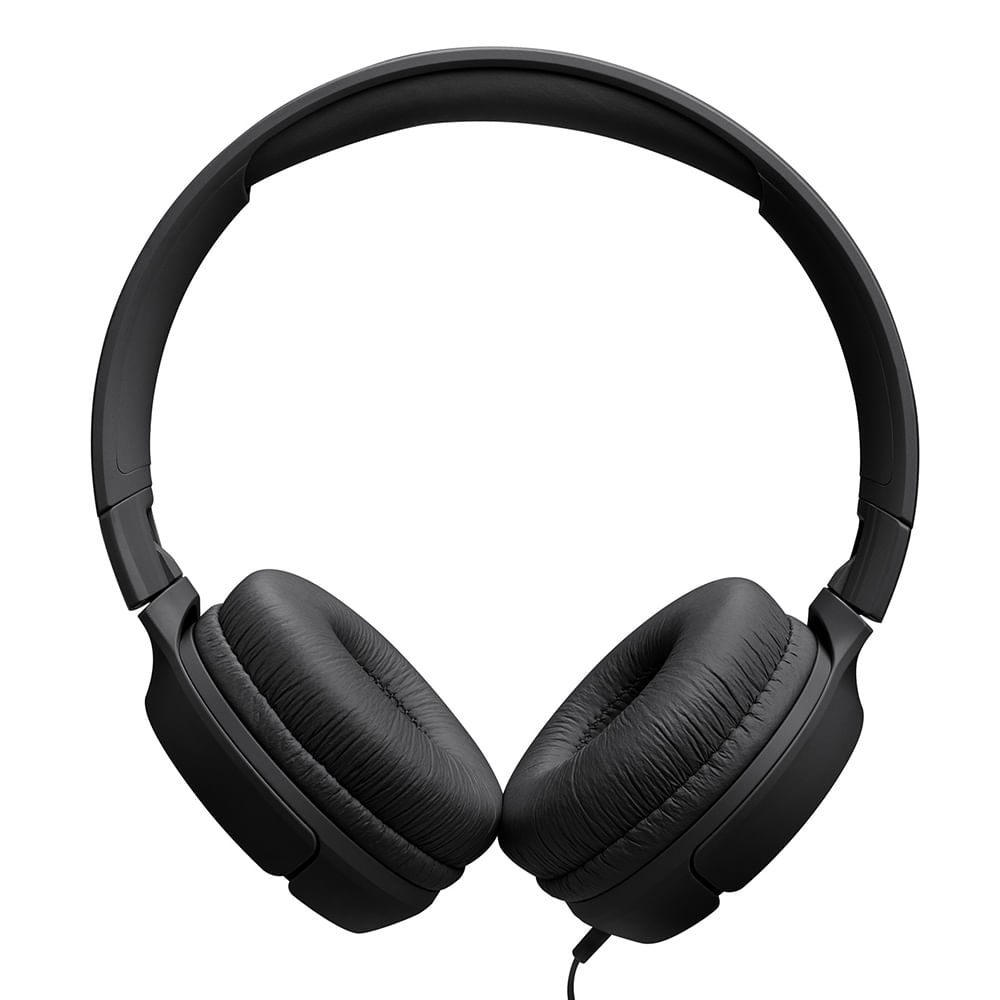 Imagen 2 del producto Audífonos on ear con micrófono JBL Pure Bass T520 almohadillas acolchadas, conector tipo-C, control de llamadas, negro