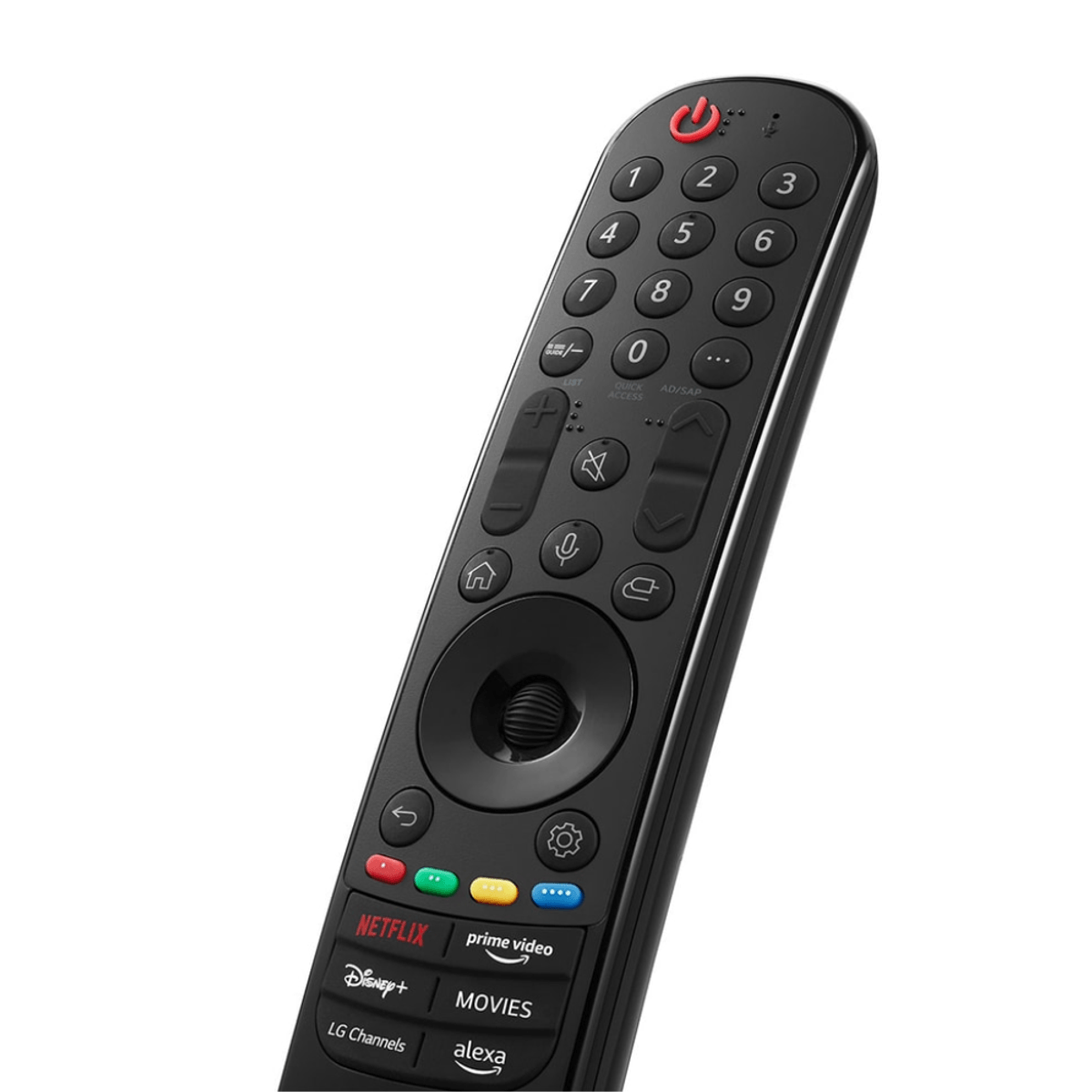 Imagen 2 del producto Control remoto LG Magic MR24GN 2024-2022, bluetooth, infrarrojo, puntero, scroll, reconocimiento de voz, ThinQ AI
