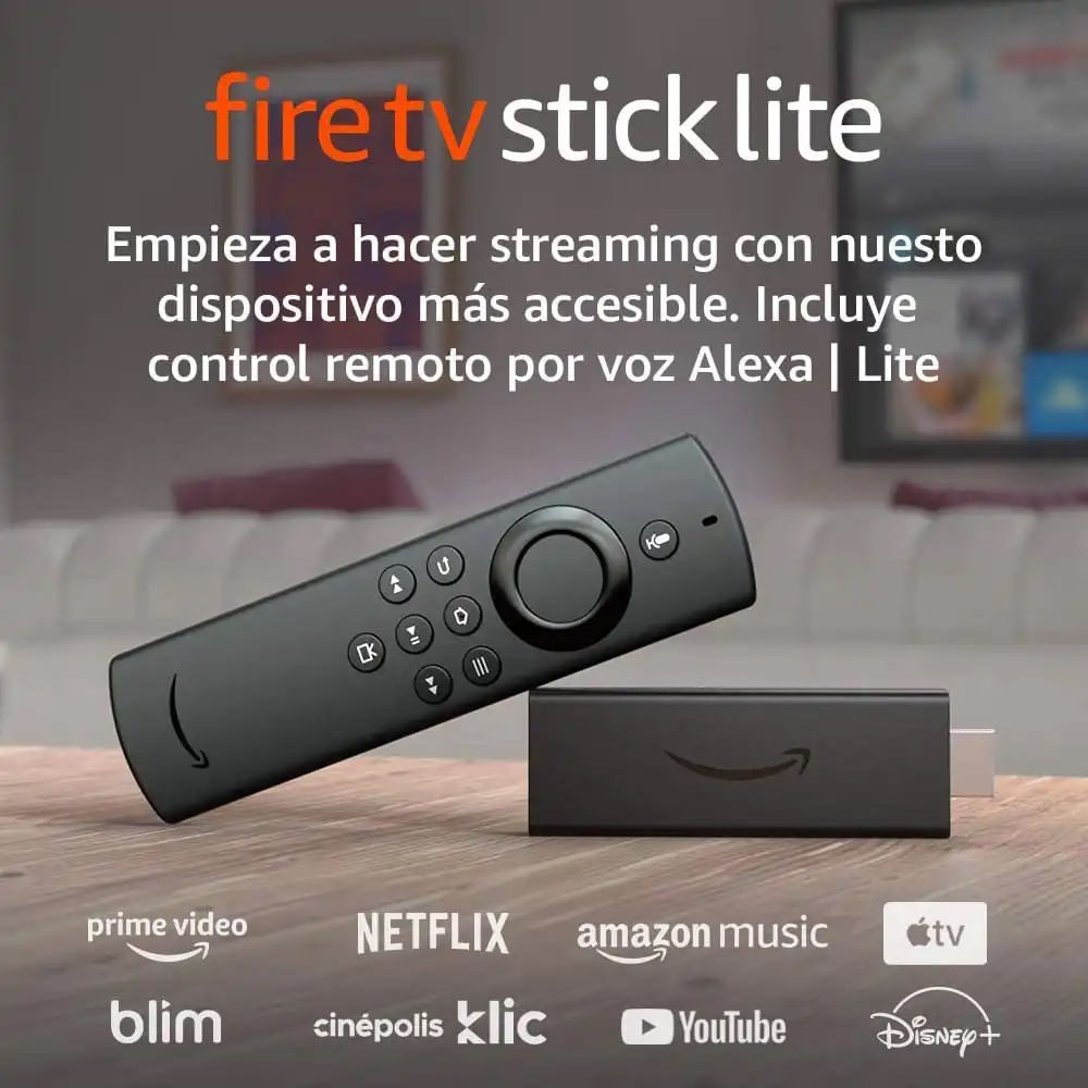 Imagen 2 del producto Reacondicionado: Convertidor a smart TV Amazon Fire TV Stick Lite control de voz Alexa