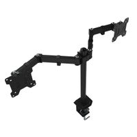 Soporte de escritorio Expo Rack MD1327 para 2 monitores 13""-32"", 3 giros, compatible VESA, negro