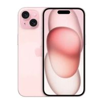 iPhone 15 5G eSIM 128GB, 6GB RAM, cámara trasera 48MP y frontal 12MP, 6.1"", rosado