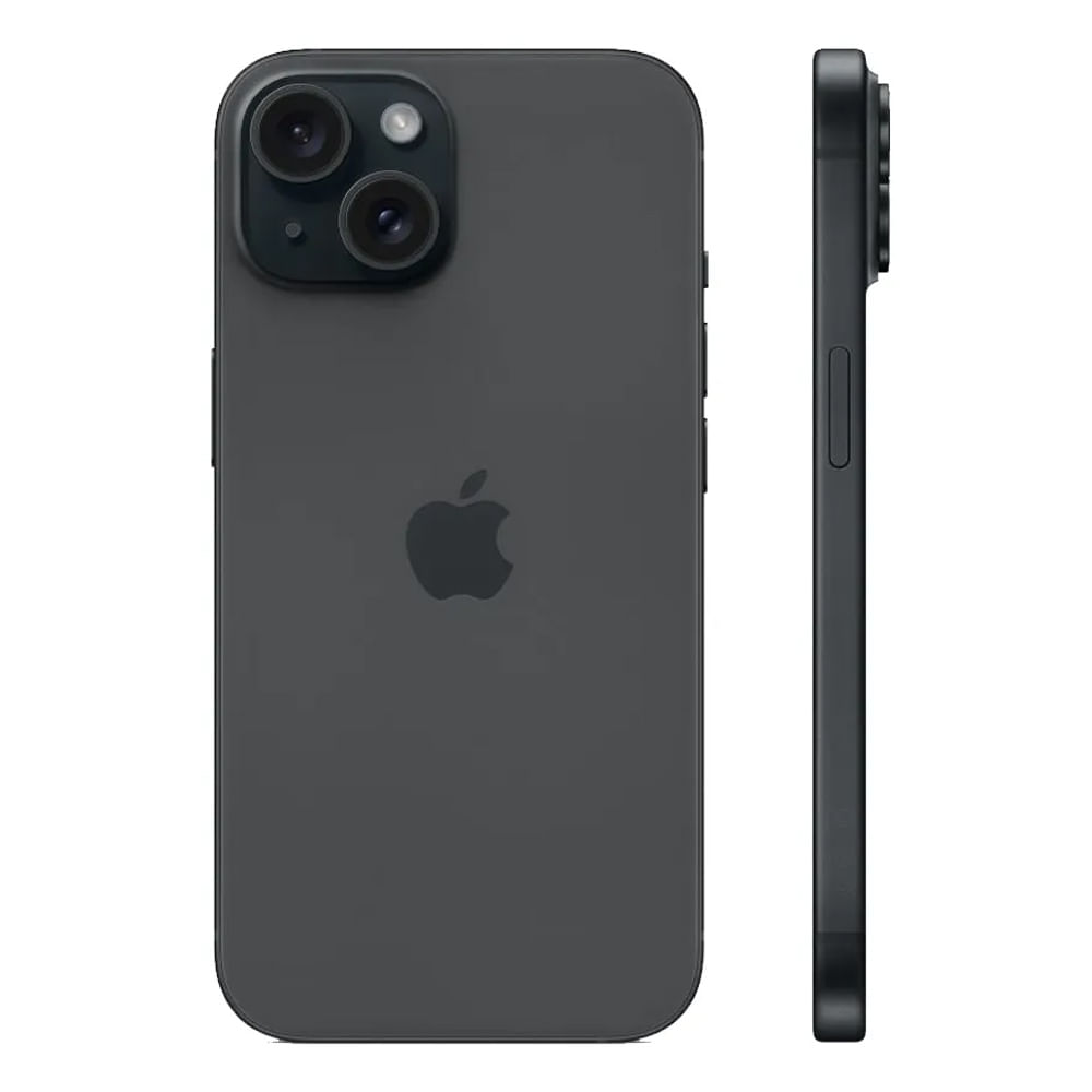 Imagen 2 del producto iPhone 15 5G eSIM 128GB, 6GB RAM, cámara trasera 48MP y frontal 12MP, 6.1"", negro