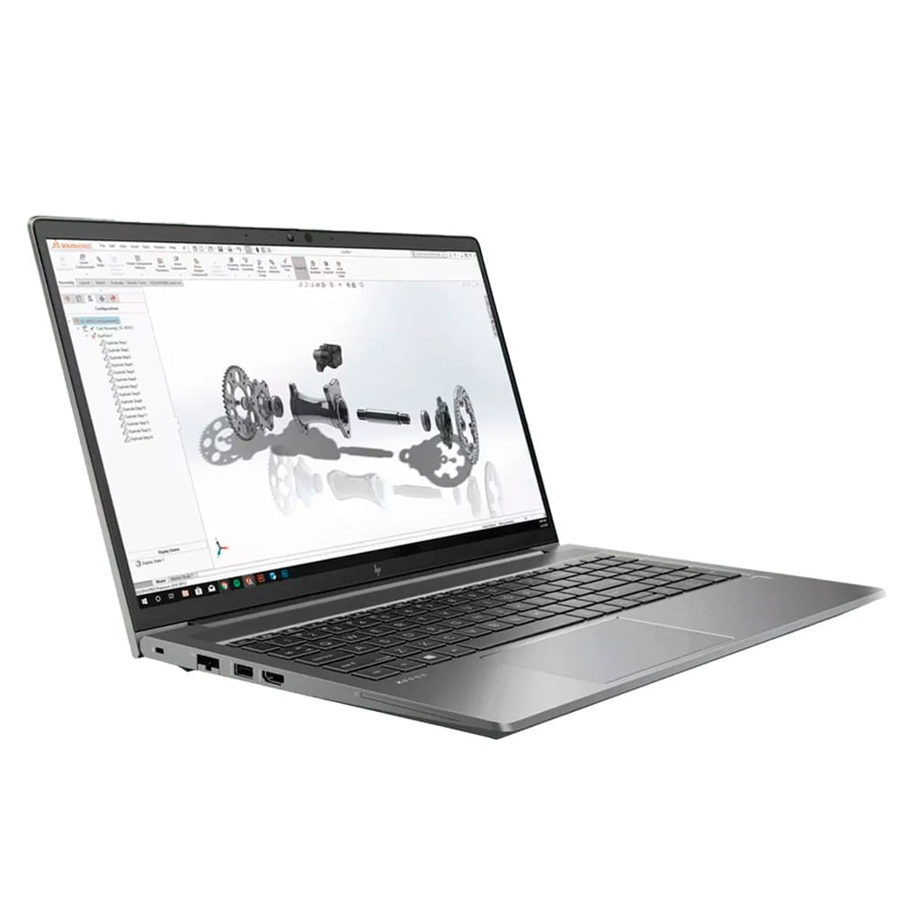 Imagen 2 del producto Laptop HP ZBook Power 15.6"", procesador Core i7, 32GB RAM, 1TB SSD, gráfica Quadro, Windows 11 Pro, silver