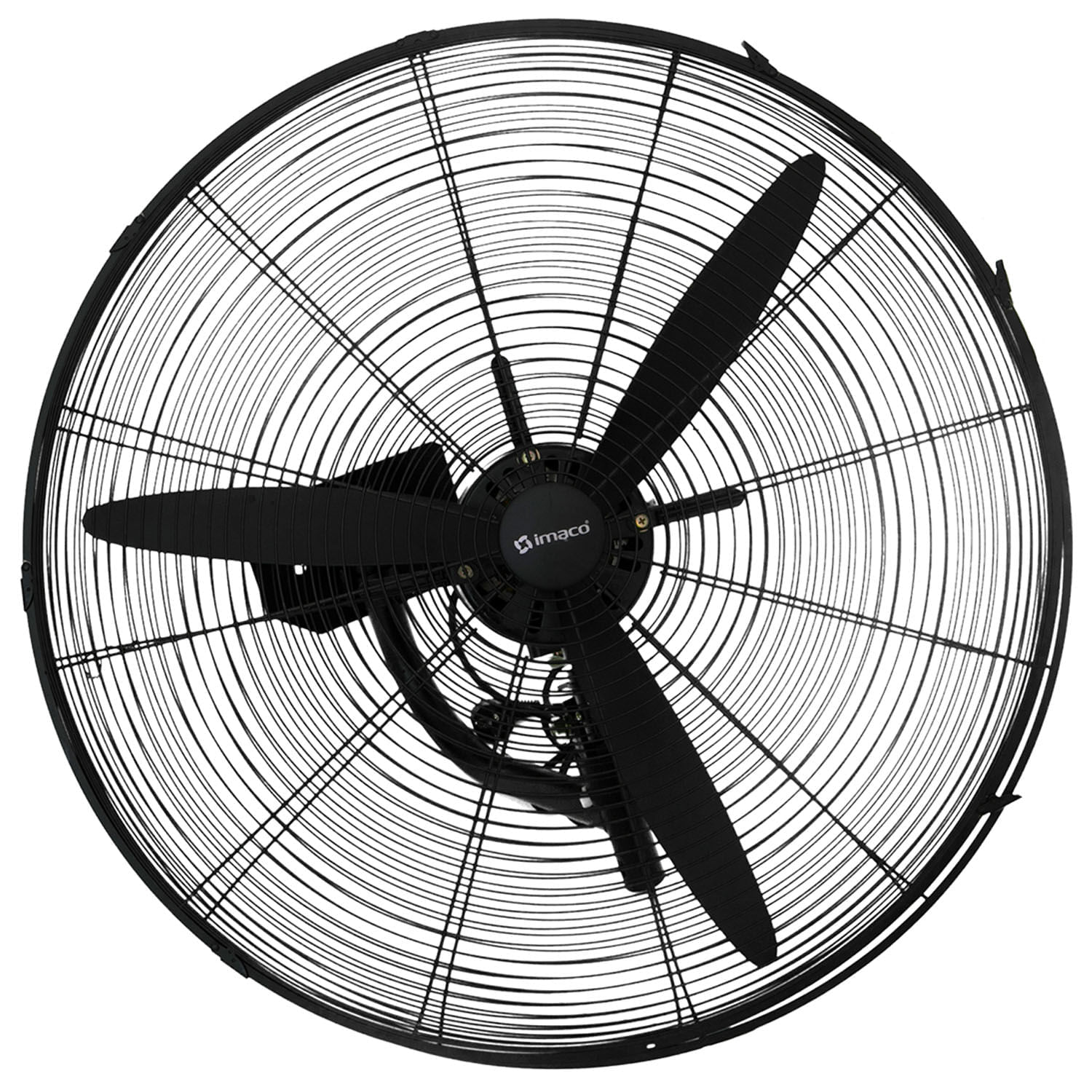 Ventilador de pared Industrial Imaco WF2630 220W, 3 velocidades, negro