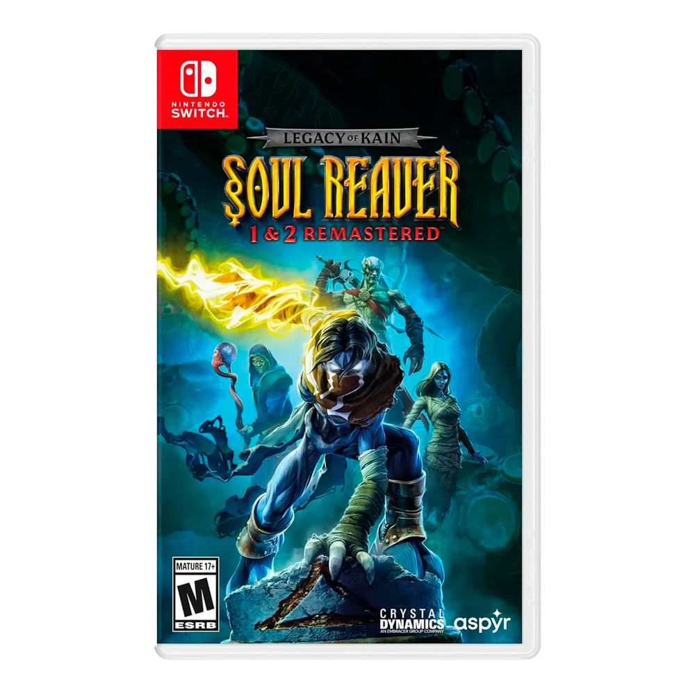 Legacy Of Kain Soul Reaver 1 & 2 Remaster Nintendo Switch - Latam