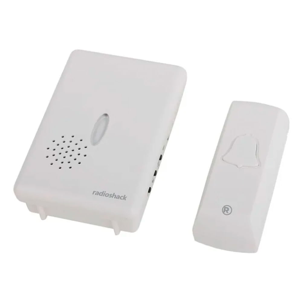 Timbre de Puerta Radioshack 4905005, 36 melodías, 3 tipos de volumen, blanco