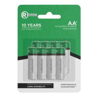 Batería recargable Radioshack AA, x8 unidades, 2500 mAh
