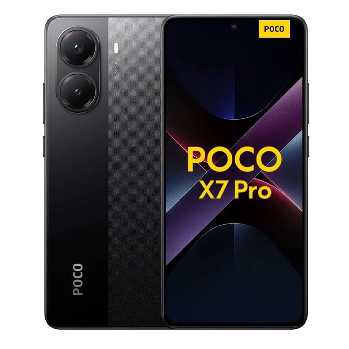 Celular Xiaomi Poco X7 Pro 5G 512GB, 12GB RAM, cámara trasera 50MP y frontal 20MP, 6.67", negro