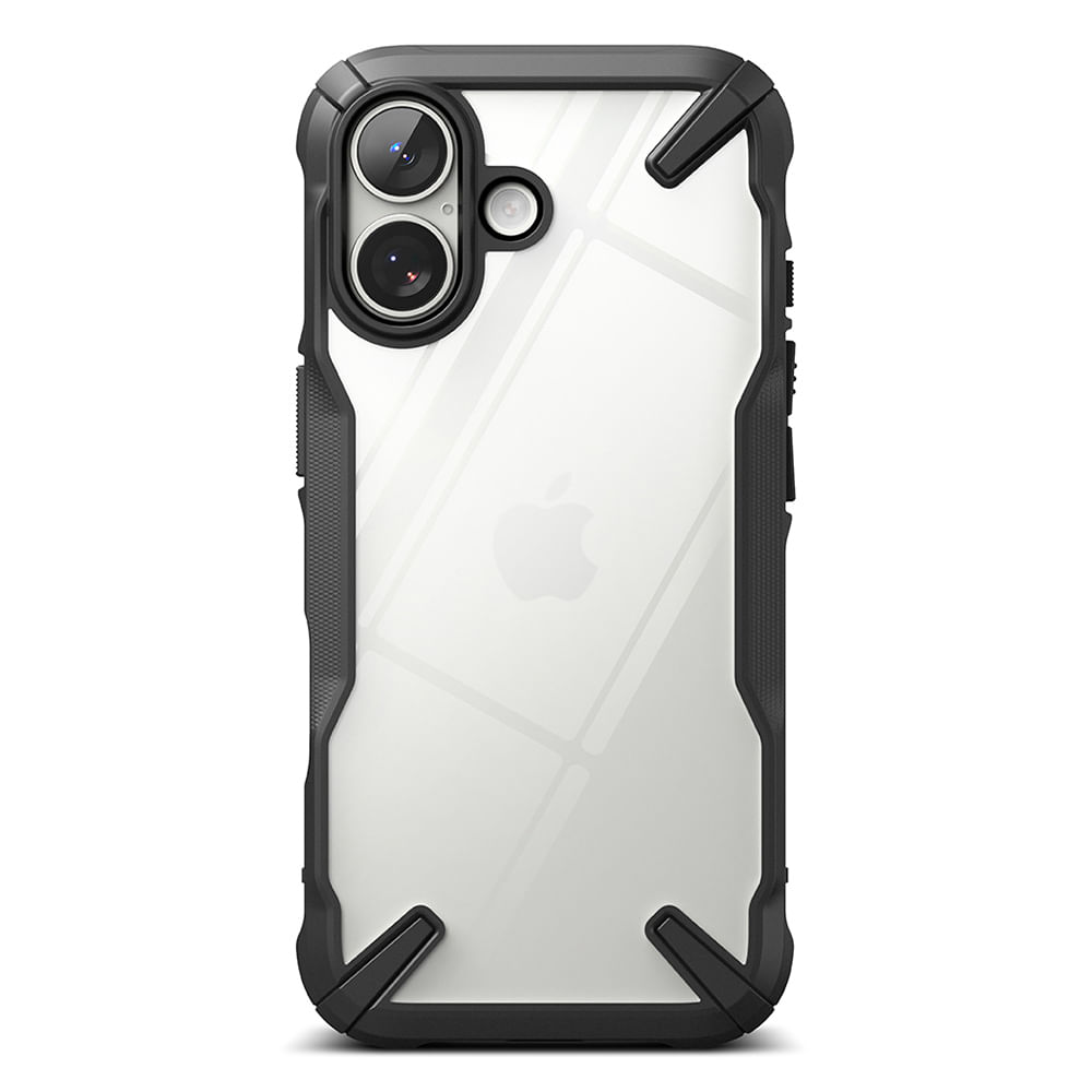Case iPhone 17 Fusion X Negro, PC y TPU, imán de neodimio, protector resistente, bordes reforzados