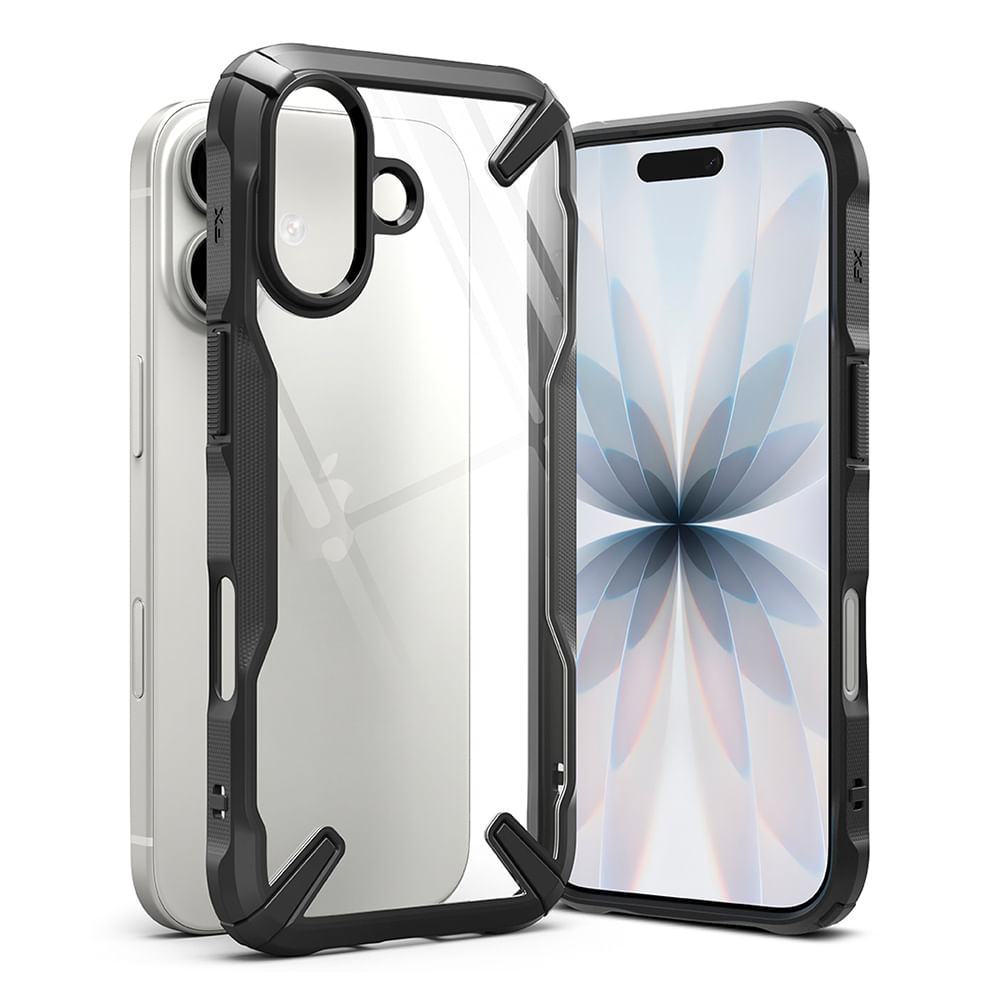 Imagen 2 del producto Case iPhone 17 Fusion X Negro, PC y TPU, imán de neodimio, protector resistente, bordes reforzados