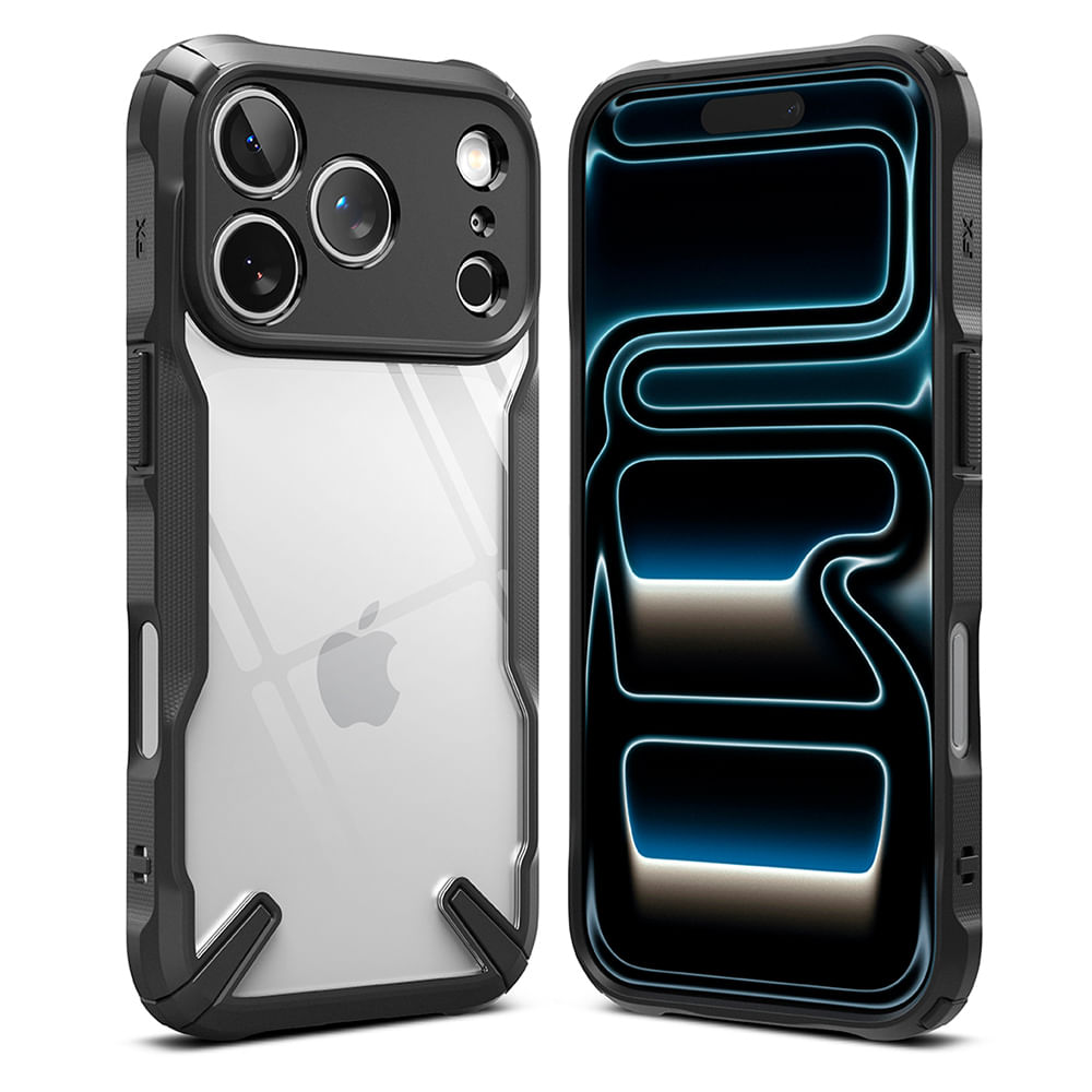 Imagen 2 del producto Case iPhone 17 Pro Max Fusion X Negro, PC y TPU, imán de neodimio, protector resistente, bordes reforzados