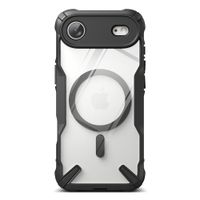 Case iPhone Air Fusion X Magnetic Negro, PC y TPU, imán de neodimio, protector resistente, bordes reforzados