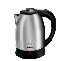 Hervidor eléctrico Practika INOX 18, capacidad 1.8 litros, 1500W, apagado automático, base giratoria 360° y cuerpo de acero inoxidable
