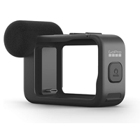 Media Mod GoPro con micrófono direccional, HDMI y zapatas frías, negro