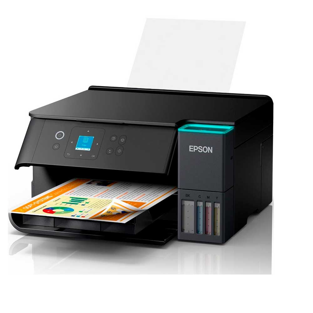 Impresora multifuncional Epson L4360 nuevo modelo 3 en 1  EcoTank, impresión dúplex, Wi-Fi, negro