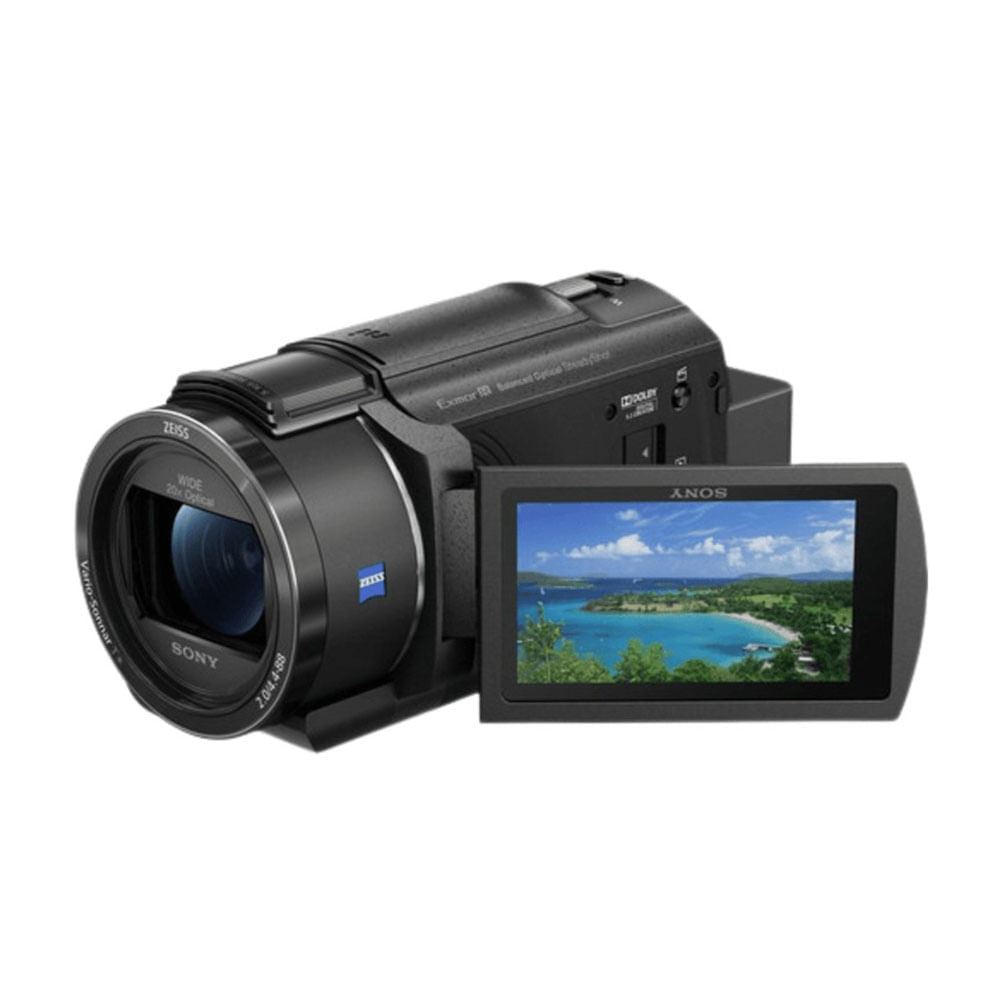Imagen 2 del producto Cámara de video Sony FDR-AX43A 4K con sensor CMOS Exmor R, lente ZEISS 20x y kit básico incluido