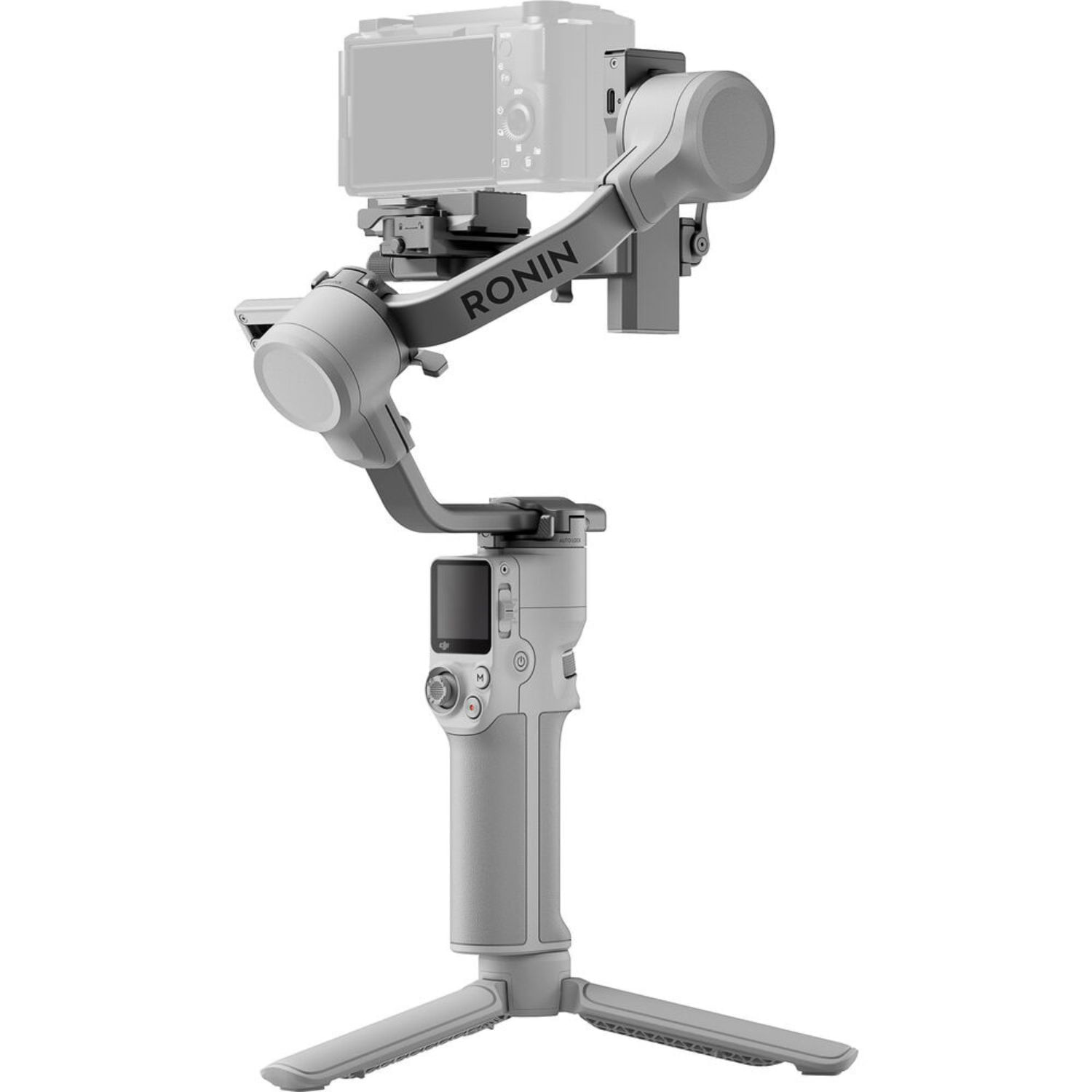 Imagen 2 del producto Estabilizador profesional DJI RS 4 Mini, 3 ejes, carga útil 2kg, 13h de batería, pantalla OLED, ultraligero y compacto, negro