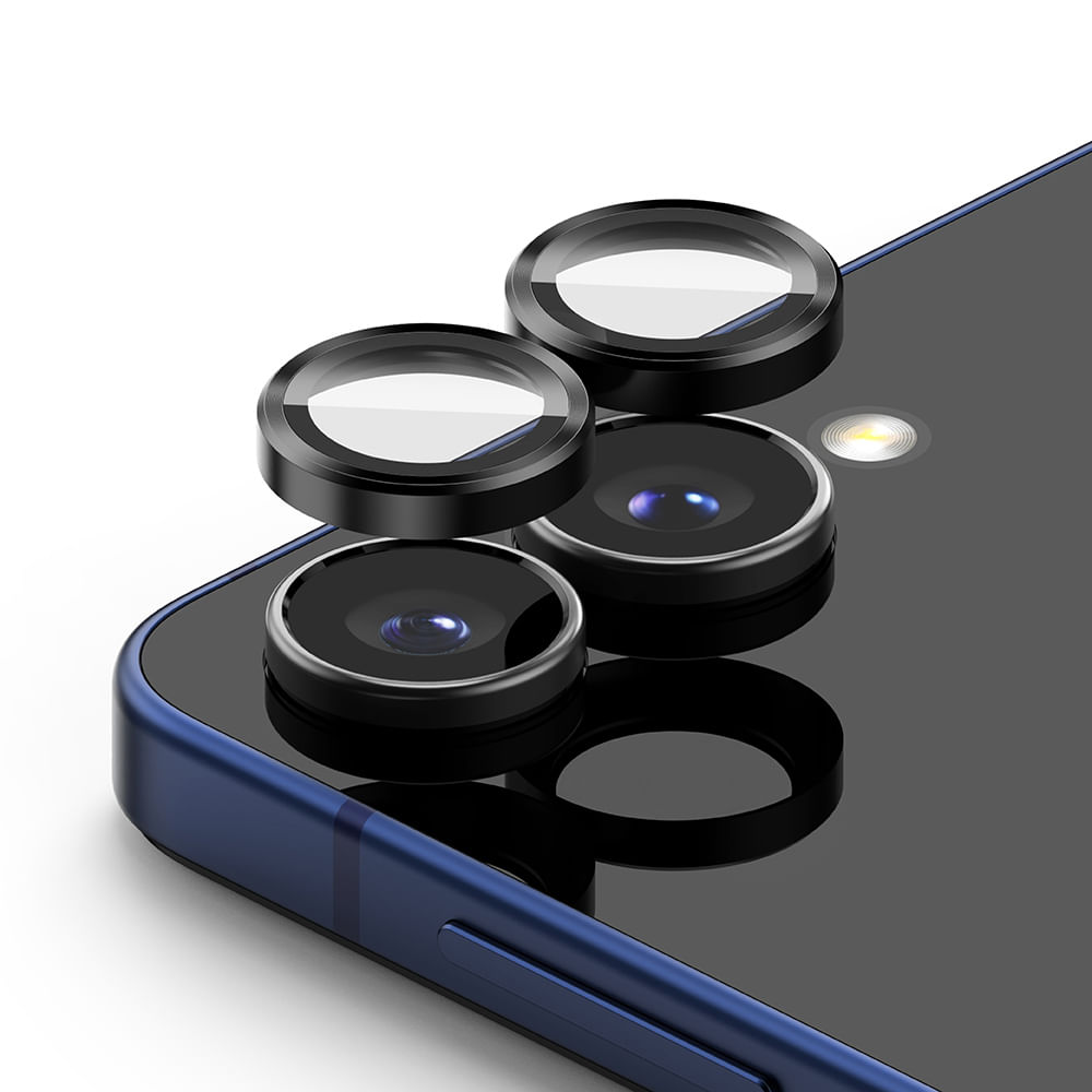 Imagen 2 del producto Protector de cámara Ringke para Galaxy Z Flip 7, con aplicador 2 unidades, vidrio